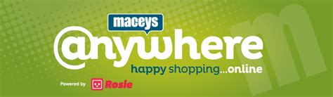 The convenience of Macey's Anywhere makes grocery shopping a breeze. Let us help you take the stress out of shopping with Macey's Anywhere!. 