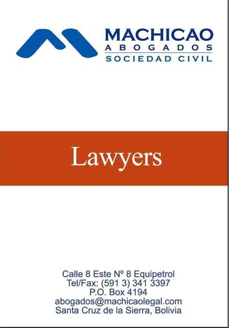 Machicao Abogados Soc. Civ. Facebook