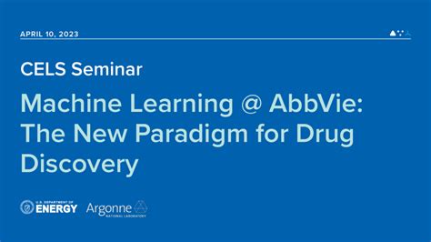 Machine Learning @ AbbVie: The New Paradigm for Drug …