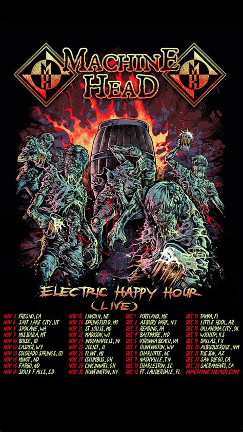 Machine head tour. Buy Machine Head tickets from Ticketmaster UK. Machine Head 2024-25 tour dates, event details + much more. 