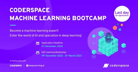 Machine learning bootcamp. Machine Learning Bootcamp. The Machine Learning Bootcamp empowers your team with skills like random forests and k-means clustering to discover new insights. In ... 