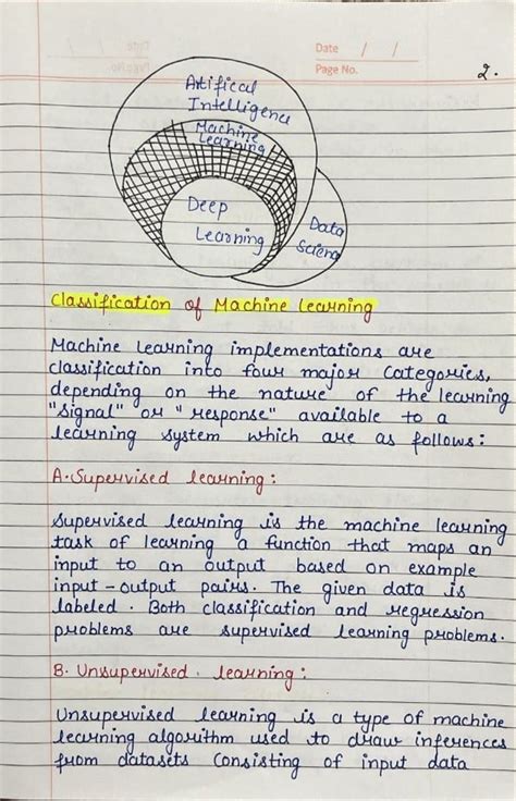 Machine learning handwritten notes pdf.  Deep learning, a powerful set of ...
