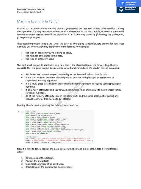 Machine learning with python notes.  For more information about the architecture and desi...