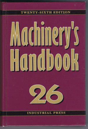 Machinerys handbook 26 guide book dvd. - Organisation und instrumente kommunaler wirtschaftsförderung in niedersachsen.