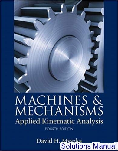 Machines and mechanisms solution manual myszka. - Southern western federal taxation solution manual.