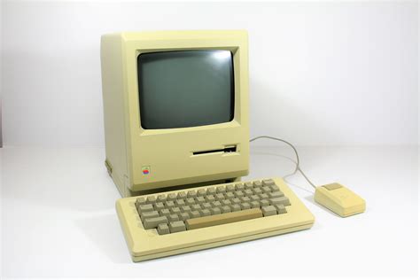 Macintosh 128k. The Macintosh 128K machine, released as the "Apple Macintosh", was the original Apple Macintosh personal computer. Its beige case contained a 9 in (23 cm) monitor and came with a keyboard and mouse. An … 