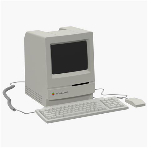 Macintosh classic. Miscellaneous. Power: 76 Watts. Dimensions: 13.2" H x 9.7" W x 11.2" D. Weight: 16 lbs. Introduced in October 1991, The Mac Classic II was everything the original Classic should have been. It shipped in a restyled case, had a 16 MHz 68030 processor, and included a microphone. The Classic II cost $1,900 and was discontinued in September 1993. 