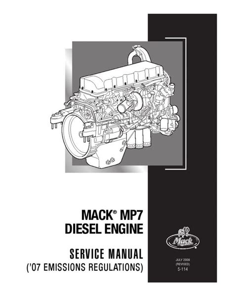 Mack mp7 diesel engine service workshop shop repair manual. - Solution manual fundamentals of modern manufacturing.