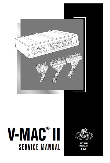 Mack vmac ii v mac 2 service manual. - Service manual for canon ex1 camcorder.