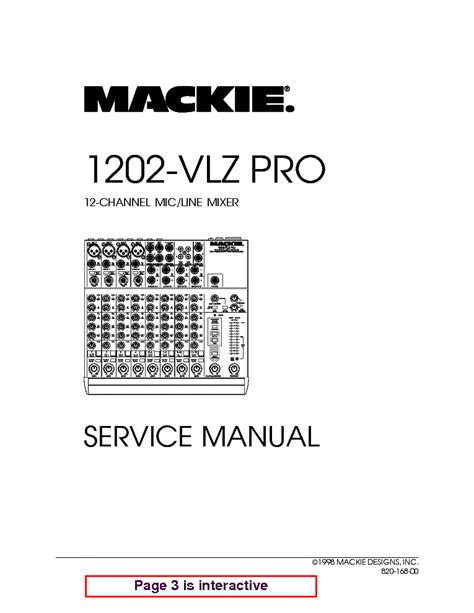 Mackie 1202 vlz pro service manual. - Leitfaden für studien zu krankheitserregern und erkrankungen des menschen.