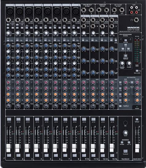 Mackie Onyx 1620i 16-Channel Firewire Mixer Reverb