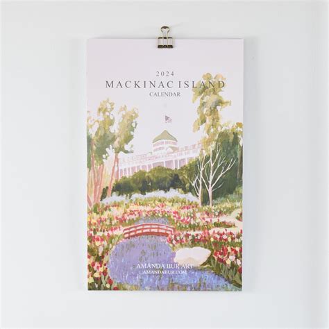 Mackinac Island 2024 Calendar