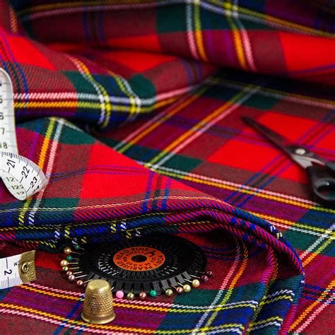 Maclean Tartan Kilt Length - Duart Castle