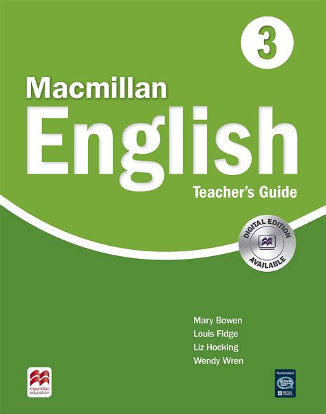 Macmillan english teacher guide book 3. - Tag, an dem emilio zanetti ber uhmt war.