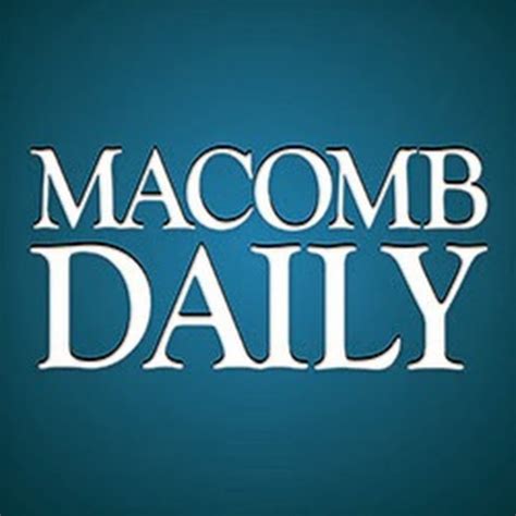 Macomb daily death notices. The Macomb Daily. Obituaries Section. Submit an Obituary. Find an Obituary. Sympathy Ideas. Grief Support. Search by Name. Add a Memory. ... Published by The Macomb Daily on Dec. 17, 2023. 