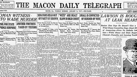 Macon telegraph. Things To Know About Macon telegraph. 