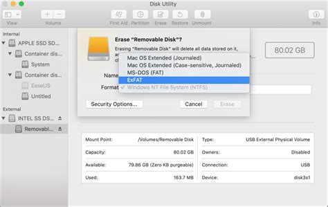 Macos format usb drive.  Open Disk Utility in "Applications" &gt...
