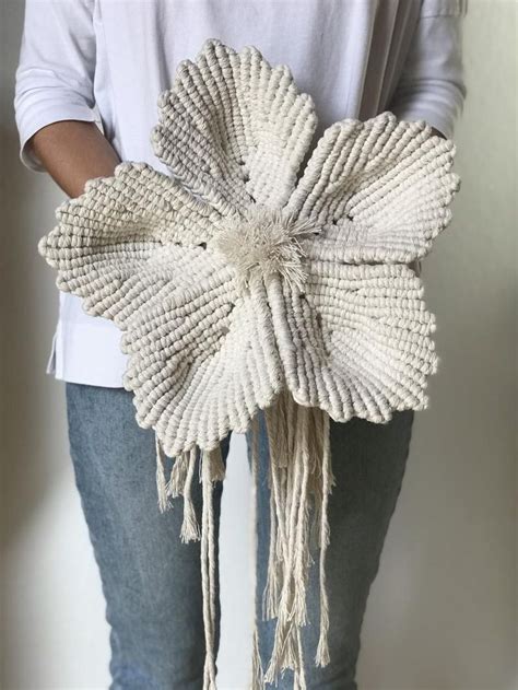 Macrame Flowers PDF Pattern Macrame Flowers Tutorial DIY Etsy in 2021