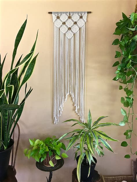 Macrame PATTERN Written PDF Digital File Instant Download Etsy