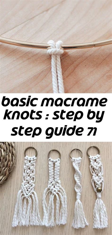 Macrame basics guide to macrame with projects. - The snail and the rosetree (el caracol y el rosal).