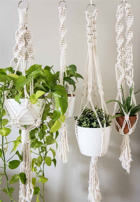 Macrame plant hanger for beginners /use square knot Easy