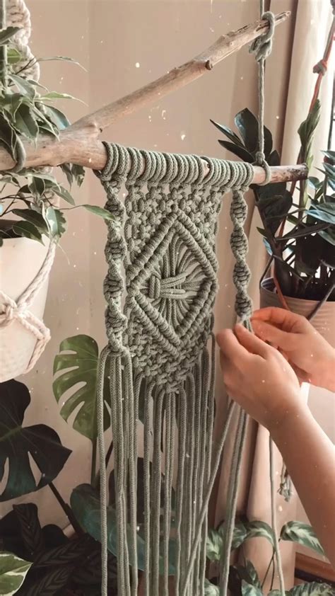 Macrame wall hanging nz.  Crafted from durable materials, our woven wall hang...