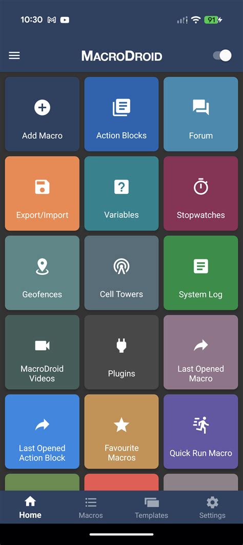 Macro android v2.  MacroDroid helps users cut routine steps and handle phone ta...