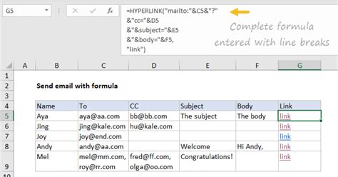 Macro excel formulas.  This tutorial demonstrates how to send an email from Excel wi...
