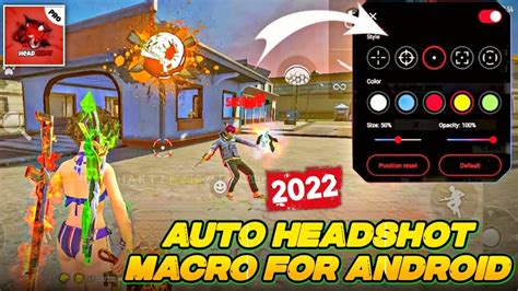 Macro free fire headshot apk