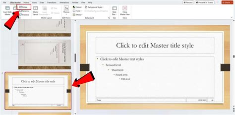 Macro to remove master slides not used in presentation