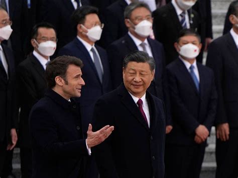 Macron appeals to China’s Xi to ‘bring Russia to its senses’