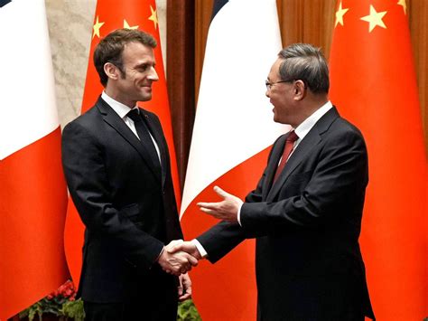 Macron in China urges ‘shared responsibility for peace’