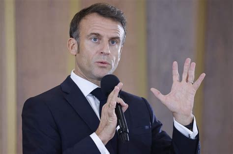 Macron says ‘total destruction of Hamas’ would take a decade