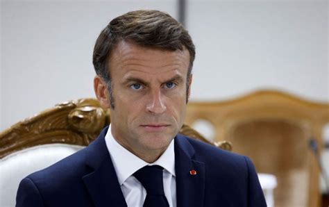 Macron says Tehran's atomic program issue ought to be resolved through talks