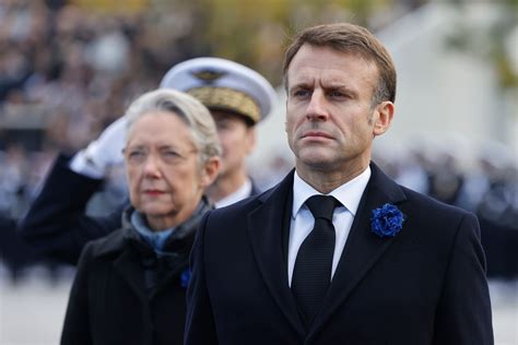 Macron urges France to rise up against ‘unbearable resurgence of antisemitism’ before Paris march