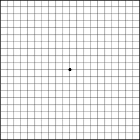 Macular Degeneration Chart Printable