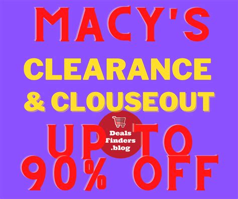 If you enjoy Macy’s Clearance Sales and Closeout Shopping, you will love Macy’s …