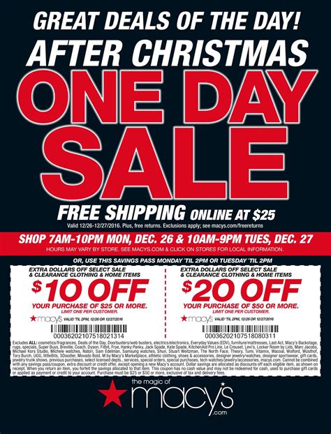 Macy one day sale tomorrow. Things To Know About Macy one day sale tomorrow. 