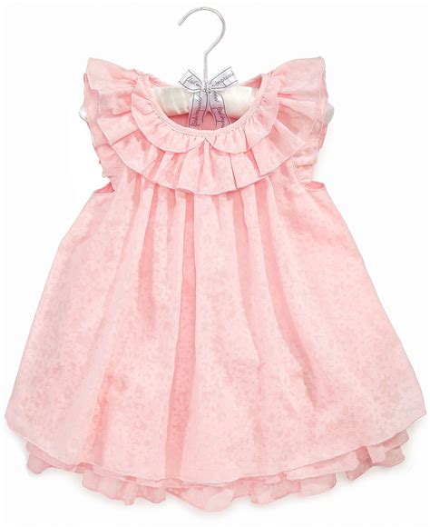 Rare Editions. Baby Girls Seersucker Dress with Matching H