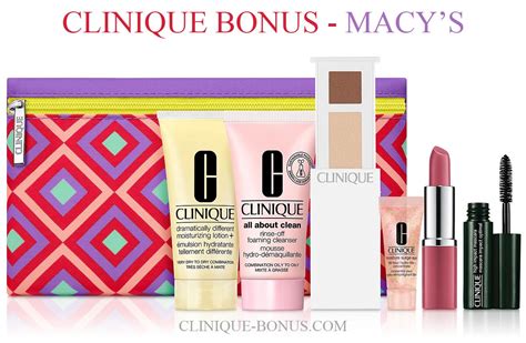 Macys clinique bonus. Macy’s is having a one-day blowout flash sale on all things makeup and skincare related, with savings of 40 to 50% on top brands, such as Lancôme, Clinique, Tarte and more. Get expert shopping ... 