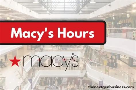 Macys hours today. 200 Colonie Ctr. Albany, NY 12205. (518) 459-1950 Store Details Directions. Macy's Albany - Crossgates Mall. 2.2 mi. Closed - Opens 11AM Sun. 120 Washington Ave Ext Ste 49. Albany, NY 12203. (518) 452-0010 Store Details Directions. 