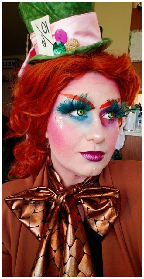 tim burton alice in wonderland makeup