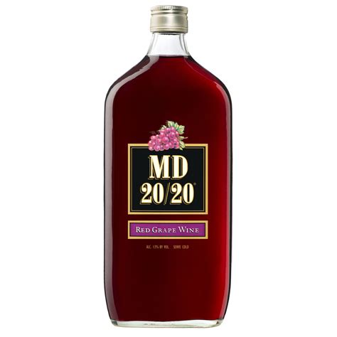 Mad dog 20 20. The 20-20 means this is what we call in the USA a 'fortified' wine, that is cheap, nasty, low grade wine with additional wine brandy added to make the alcohol content 20%. It has been a popular choice of 'winos' or street alcoholics due to it's cheap price and kick for the price. Enough of it can make you a 'mad dog'. 
