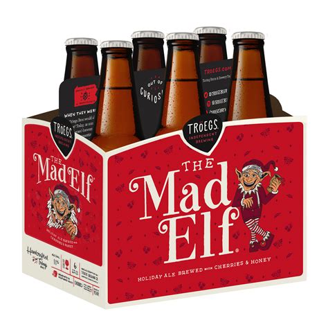 Mad elf beer. Mad Elf is not a sour beer. It's brewed as a Belgian Dark Strong Ale. Maybe you're picking up tart cherries. Mad elf is made the same every year, as another poster said its not a sour, but it does have cherries in it. 