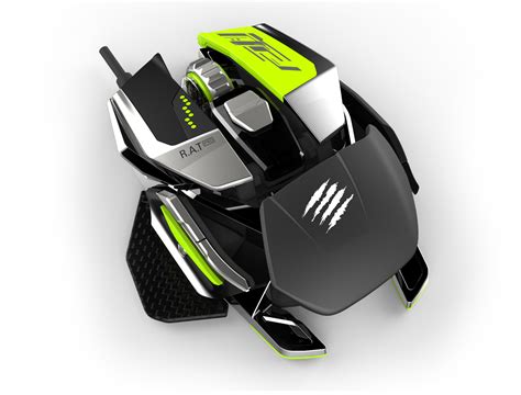 Mad katz. The high-end 16K DPI sensor and the 2ms response time of the DAKOTA™ Technology make you become the mobile armory. Iconic ambidextrous shape with hypercar vents design. Swappable side skirts and palm rests for different grip styles of both hands. Mad Catz DAKOTA™ Technology - 2ms response time. Durable switches - guaranteed 60M clicks. 