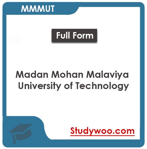 Madan Mohan Malaviya University of Technology Fees Structure …