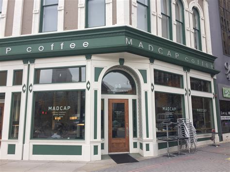 Madcap coffee grand rapids. MadCap Coffee Company. 98 Monroe Center St. NW, Grand Rapids, MI 49503 ... Since 2008, Madcap Roasters has been selecting, roasting and brewing its own coffee in Grand Rapids, with a serious ... 