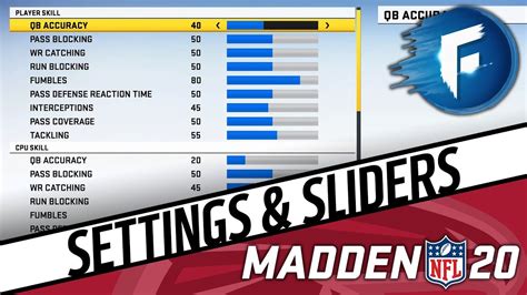 Madden 20 franchise glitch.  Madden Sliders Explained Min Player Speed Threshold - Hi...