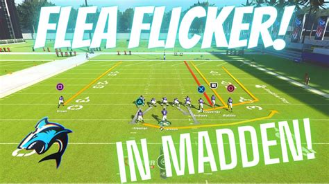 Madden 22 flea flicker playbook.  This is a tutorial video on how to do a flea flicker i...