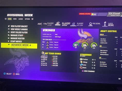 In franchise mode, I was about to go the the super bowl, but t